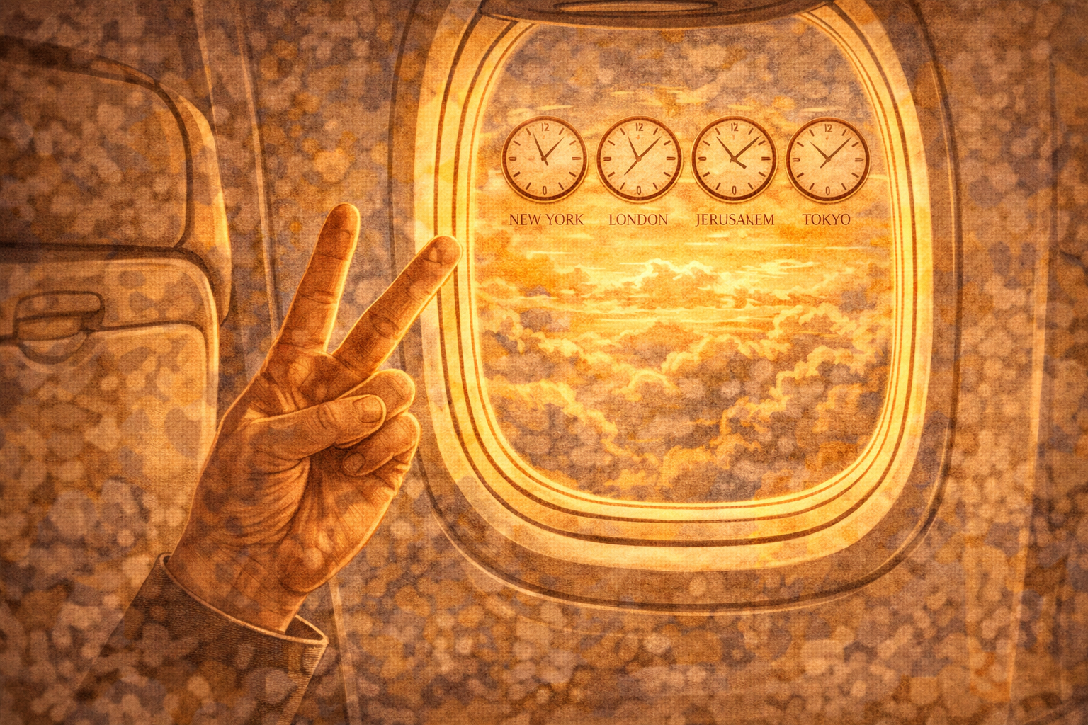 Потерянный день: Перелёт и Омер